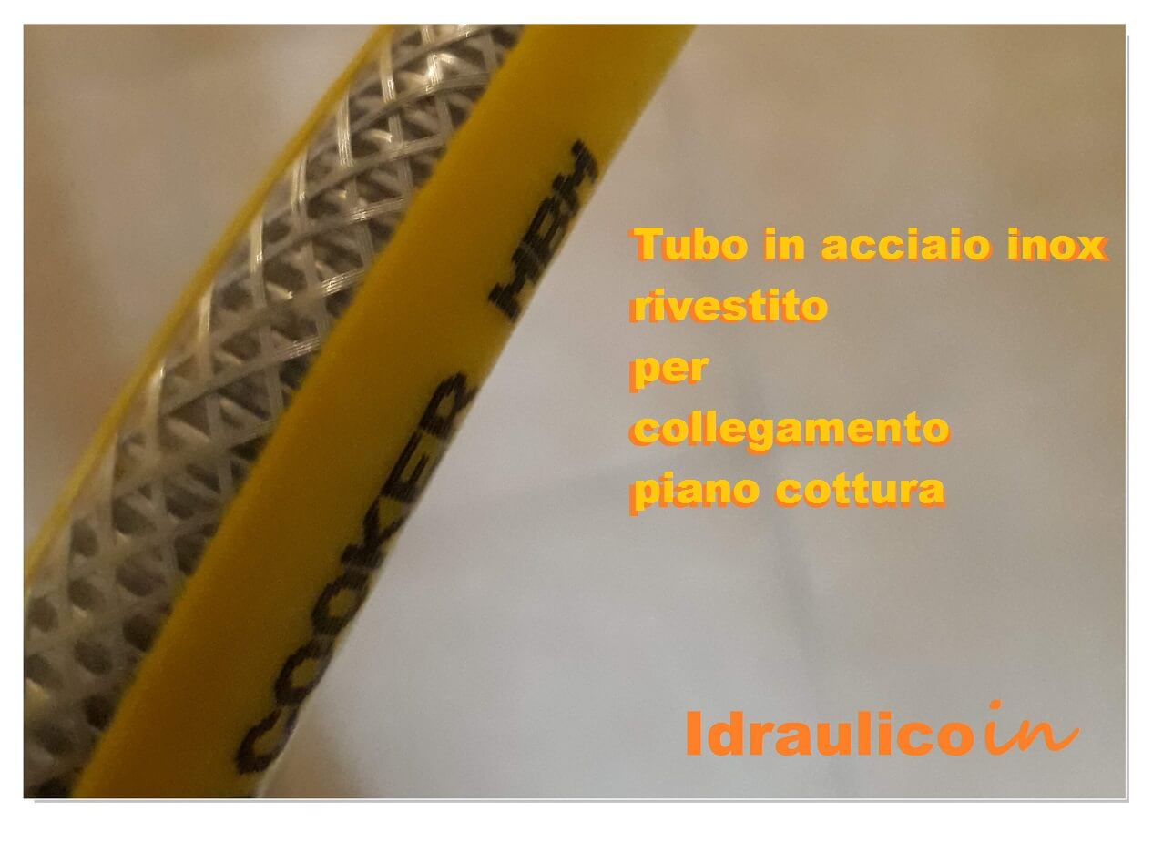 Allacciamento idraulico cucina tubo gas